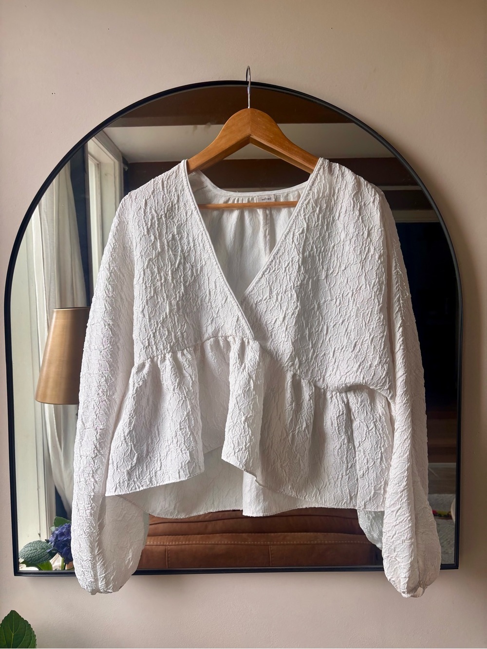 WILFRED | peplum Espace top | size medium - Picture 3 of 6